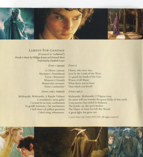Картинка The Lord Of The Rings The Fellowship Of The Ring Soundtrack Howard Shore (CD) Reprise Records Music 402110 093624811022 фото 5