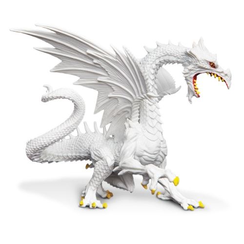 Картинка Фигурка Снежный дракон (светится в темноте) Safari 10120 609366101200