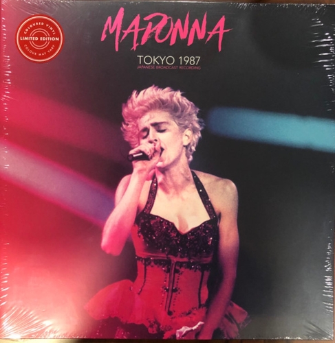 Картинка Madonna Tokyo 1987 Japanese Broadcast Recording Red Vinyl (2LP) Parachute Recording Music 402119 803343240504