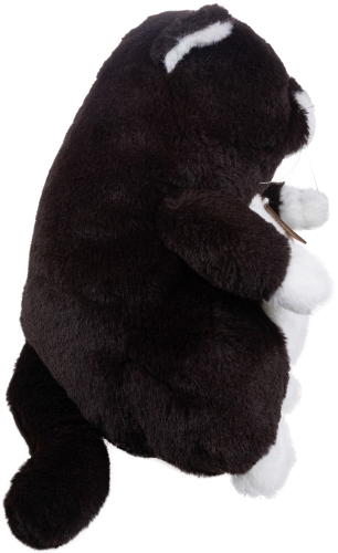Картинка Игрушка мягкая Толстый кот 26 см (горький шоколад) Lapkin AT365259 4627093652594 фото 4