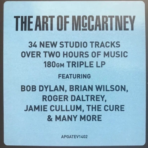 Картинка The Art Of McCartney (3LP) Bullet Proof Records 401684 5060186924113 фото 5