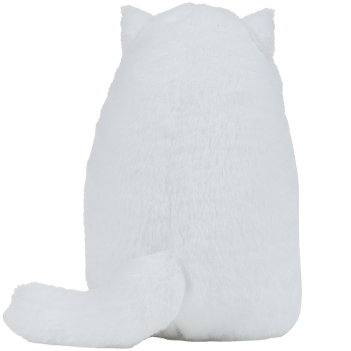 Картинка Игрушка мягкая Толстый кот 20 см (белый) Lapkin AT365248 4627093652488 фото 5