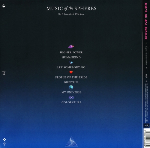 Картинка Coldplay Music Of The Spheres Coloured Vinyl (LP) Parlophone Music 400751 190296666964 фото 3