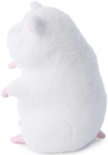 Картинка Игрушка мягкая Хомяк 20 см (белый) Lapkin AT365281 4627093652815 фото 3