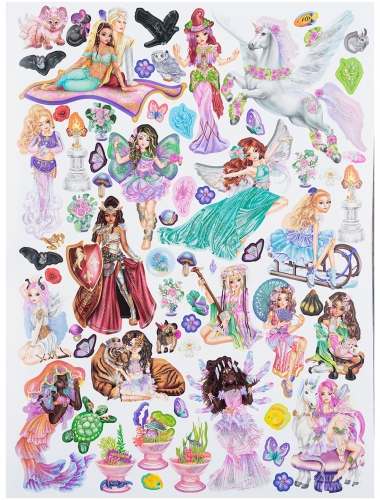 Картинка Альбом с наклейками Fantasy Model Stickerworld 0411668/0011668 4010070596156 фото 9