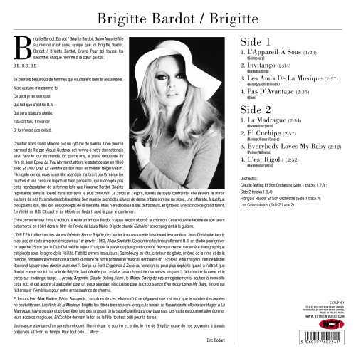 Картинка Brigitte Bardot Brigitte (LP) NotNowMusic 402148 5060397602541 фото 2