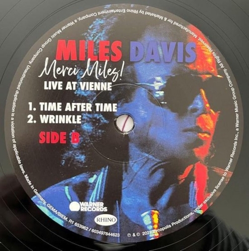 Картинка Miles Davis Merci Miles! Live at Vienne (2LP) Warner Music 401710 603497844623 фото 7