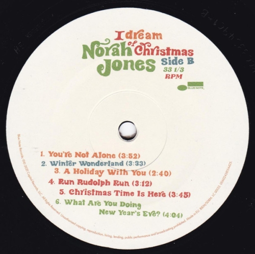 Картинка Norah Jones I Dream Of Christmas (LP) Blue Note 400638 0602438154425 фото 5