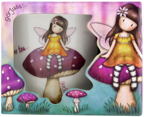 Картинка Кружка керамическая маленькая 250 мл Gorjuss Marigold Fairy Санторо для девочек Santoro London SL932GJ06 2000286141624 фото 5