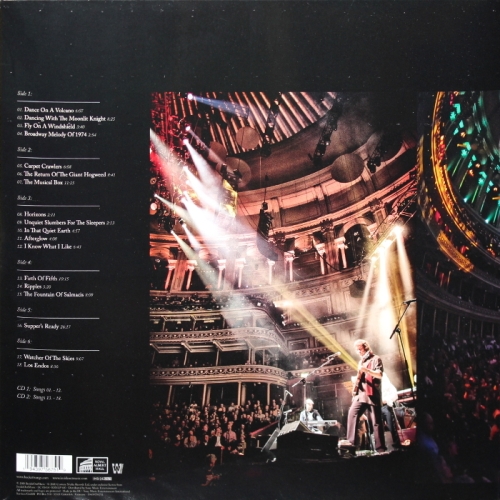 Картинка Steve Hackett Genesis Revisited Live At The Royal Albert Hall (3 LP + 2 CD) Sony Music 401627 194397567519 фото 3