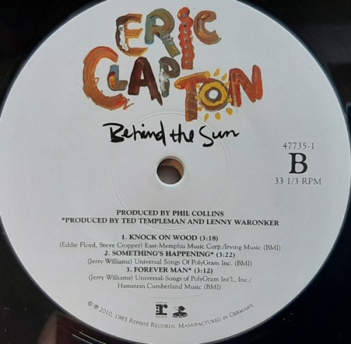 Картинка Eric Clapton Behind The Sun (2LP) Reprise Records 401718 093624968825 фото 8