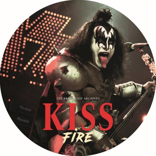 Картинка Kiss Fire The Broadcast Archives Picture Disc (LP) Laser Media Music 402120 6583817156190