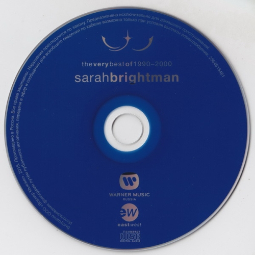 Картинка Sarah Brightman The Best Of 1990-2000 (CD) Warner Music Russia 390336 825646154616 фото 3