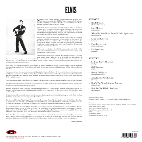 Картинка Elvis Presley Elvis Красный винил (LP) Not Now Music 393783 5060348582328 фото 3