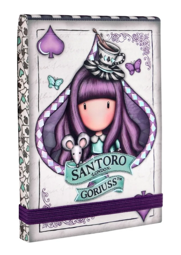 Картинка МИНИ-Блокнот 11 Х 8 Х 1 см для записей Gorjuss Wonderland A Little More Tea Санторо для девочек SL1121GJ02 5018997634196 фото 2