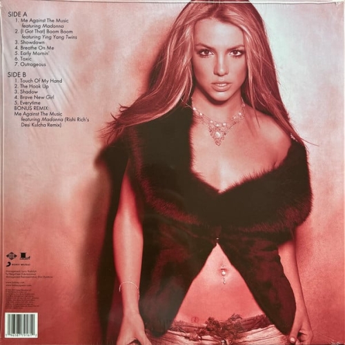 Картинка Britney Spears In The Zone Blue Vinyl (LP) Sony Music 401739 196587791612 фото 7