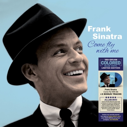 Картинка Frank Sinatra Come Fly With Me Blue Vinyl (LP) 20th Century Masterworks 401768 8436563184116