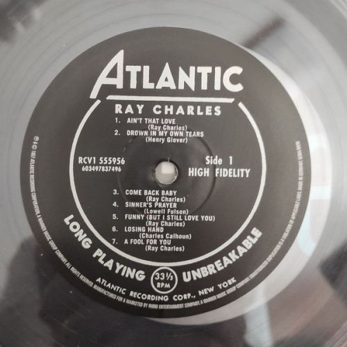 Картинка Ray Charles Rock & Roll Atlantic 8006 (LP) Atlantic 401617 603497837496 фото 6