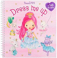 Картинка Мини-альбом с наклейками Наряди меня Princess Mimi Dress Me Up 0411158 4010070559427