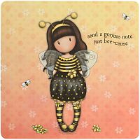 Картинка Набор конвертиков и стикеров Gorjuss Bee-Loved Just Bee-Cause SL825GJ01 5018997627617