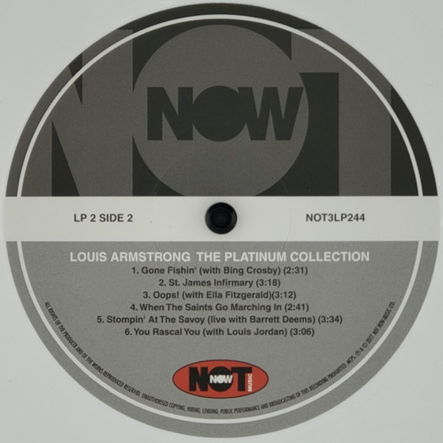 Картинка Louis Armstrong The Platinum Collection White Vinyl (3LP) NotNowMusic 393755 5060403742445 фото 9