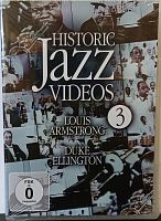 Картинка Louis Armsrtong Duke Ellington Historic Jazz Videos Vol 3 (DVD) 401700 090204929740