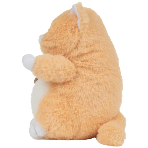 Картинка Игрушка мягкая Толстый кот 16 см (персиковый) Lapkin AT365262 4627093652624 фото 4