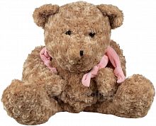 Картинка Игрушка мягкая Медведь c шарфом 50 см (светло-коричневый) Lapkin AT365227 4627093652273