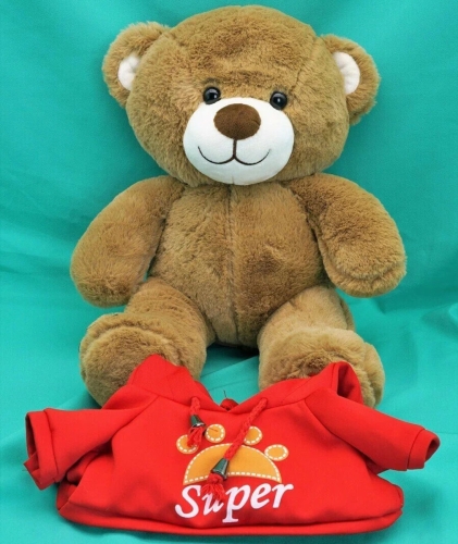 Картинка Мягкая игрушка Медведь 30 см в красной толстовке ТО-МА-ТО DL203006908R 4610136044289 фото 10