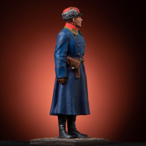 Картинка Оловянная миниатюра Милиционер в зимней форме одежды образца 1923 года Балтийская коллекция солдатиков ПР-37-01 2424680007148 фото 3