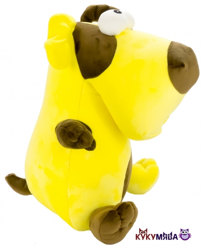 Картинка Антистрессовая игрушка Пучеглаз Собака 40*28 см Штучки, к которым тянутся ручки 14аси57ив 4660003726824 фото 3