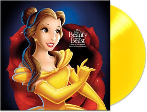 Картинка Disney Songs From Beauty And The Beast Soundtrack Canary Yellow Vinyl (LP) Walt Disney Records 401820 050087531768 фото 2