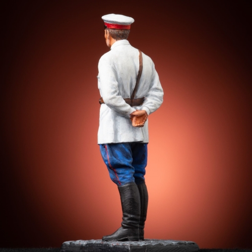 Картинка Оловянная миниатюра Представитель начсостава милиции в летней форме одежды образца 1923 года Балтийская коллекция солдатиков ПР-38-01 2424680007155 фото 2