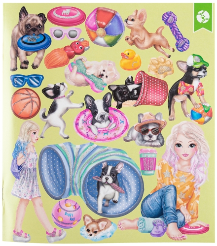 Картинка Альбом для творчества с наклейками TOPModel Sticker Fun DOG Топ Модель для девочек 0410740/0010740 4010070420697 фото 7