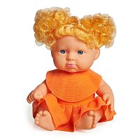 Картинка Кукла в оранжевом платье с золотистыми локонами 18.5 см Lovely Baby XM632/3 6920140882356