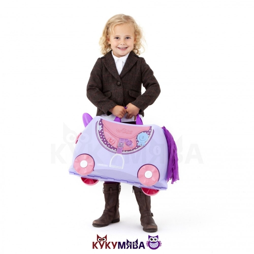 Картинка Детский чемодан Пони Блюбелл на колесиках Trunki 0185-GB01 5055192201853 фото 6