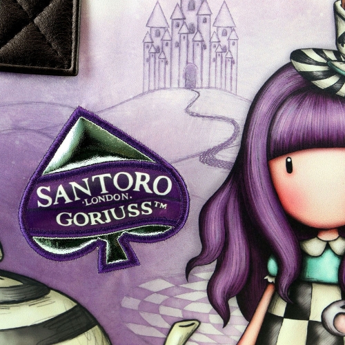 Картинка Сумка для путешествий Gorjuss Wonderland A Little More Tea Санторо для девочек Santoro London SL1089GJ02 2011757798506 фото 6