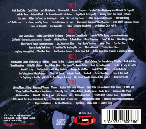 Картинка Louis Armstrong 100 Songs (4CD) NotNowMusic 396866 5060324800286 фото 2