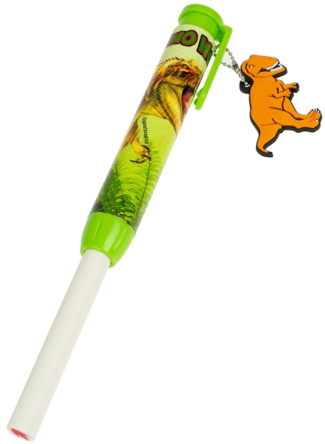 Картинка Ластик в форме ручки Dino World с подвеской Динозавр 043988/зеленый 4010070565657 фото 3