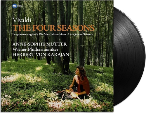 Картинка Vivaldi The Four Seasons Anne-Sophie Mutter Herbert von Karajan Wiener Philharmoniker (LP) Warner Classics 393570 190295871949 фото 2