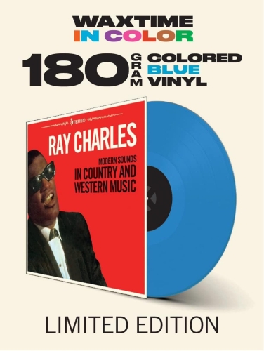 Картинка Ray Charles Modern Sounds In Country And Western Music Blue Vinyl (LP) Waxtime in Color Music 402015 8436559469142 фото 2