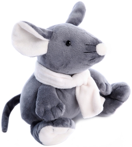 Картинка Мягкая игрушка Мышь 26 см (серая) Lapkin AT365276 4627093652761 фото 5