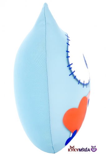 Картинка Антистрессовая игрушка-подушка Сова голубая 26*29 см Штучки, к которым тянутся ручки 16аси04ив-1 2424680002808 фото 2
