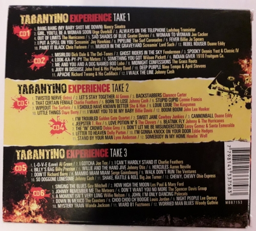 Картинка The Tarantino Experience The Ultimate Tribute to Quentin Tarantino (6CD) Music Brokers 400901 7798141337583 фото 2