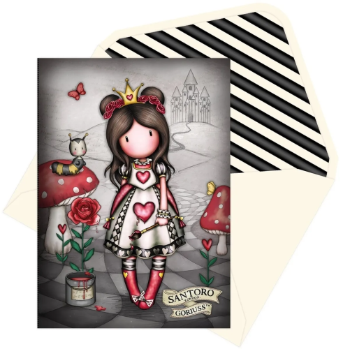 Картинка Набор конвертов и открыток для переписки Gorjuss Wonderland Finding My Way Санторо для девочек SL1094GJ01 5018997634370 фото 3