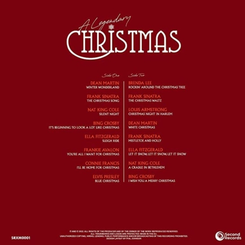 Картинка A Legendary Christmas Vol 1 The Red Collection (Black Vinyl) (LP) Second Records 401528 9003829988062 фото 3