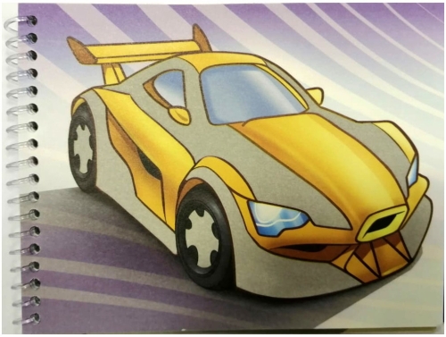 Картинка Альбом для творчества с фольгой Monster Cars Tuning Fun Тюнинг автомобилей Монстр тачки для мальчиков 0410300 4010070392208 фото 8