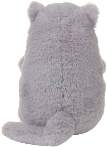 Картинка Игрушка мягкая Толстый кот 20 см (серый) Lapkin AT365236 4627093652365 фото 5