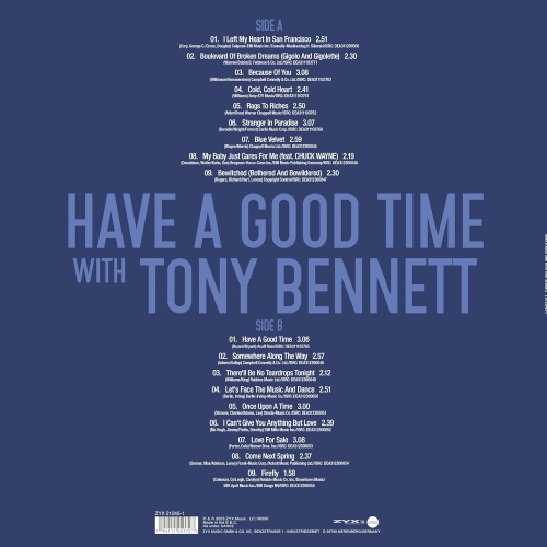 Картинка Tony Bennett Have A Good Time With Tony Bennett (LP) Zyx Music 402094 194111021723 фото 3