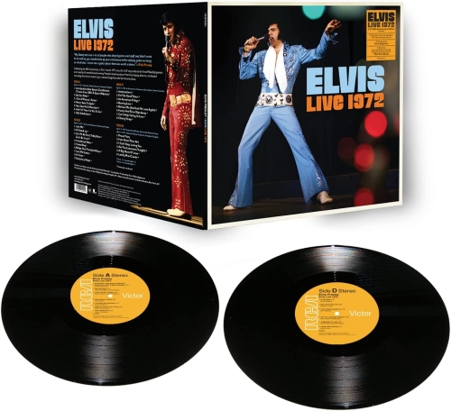Картинка Elvis Presley Elvis Live 1972 (2LP) Sony Music 401735 196587260613 фото 2